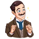 😃-Such a Gentleman, Telegram Sticker