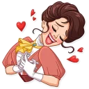 🥰-Such a Lady, Telegram Sticker