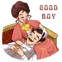 👍-Such a Lady, Telegram Sticker