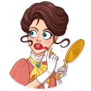 😦-Such a Lady, Telegram Sticker