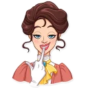 🖕-Such a Lady, Telegram Sticker