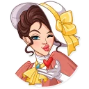 😘-Such a Lady, Telegram Sticker
