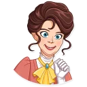 😅-Such a Lady, Telegram Sticker
