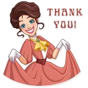 😁-Such a Lady, Telegram Sticker