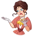 🤷‍♀️-Such a Lady, Telegram Sticker