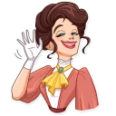 👋-Such a Lady, Telegram Sticker