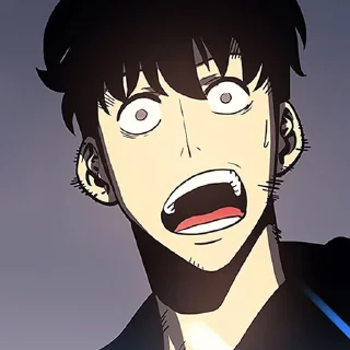 🔳-Solo Leveling [@Hawks], Telegram Sticker
