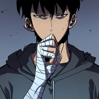 🔲-Solo Leveling [@Hawks], Telegram Sticker