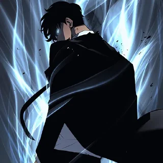 🔲-Solo Leveling [@Hawks], Telegram Sticker