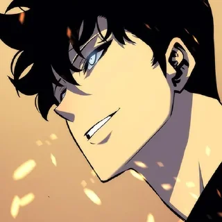 🔲-Solo Leveling [@Hawks], Telegram Sticker