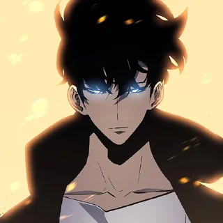 🔲-Solo Leveling [@Hawks], Telegram Sticker