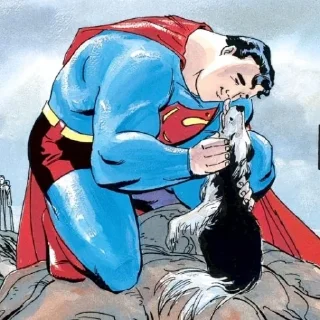 🌾-Superman @thenightwingDG, Telegram Sticker