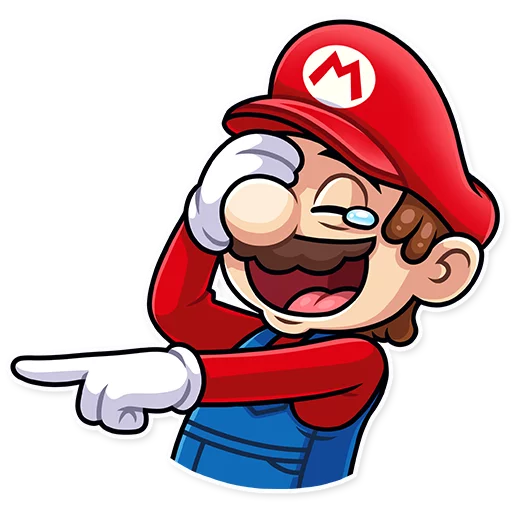 Super Mario, telegram sticker