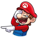 😂-Super Mario, Telegram Sticker