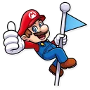 👍-Super Mario, Telegram Sticker