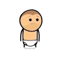 😔-@Survival_ofthe_fittest's_1 (Animated), Telegram Sticker