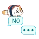 ❌-Sushi Cat, Telegram Sticker