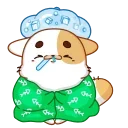 🤕-Sushi Cat, Telegram Sticker