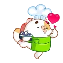 😘-Sushi Cat, Telegram Sticker