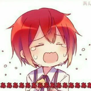 🍰-Tsukasa Suou bye Zhell, Telegram Sticker