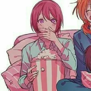 🍰-Tsukasa Suou bye Zhell, Telegram Sticker