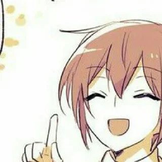🍰-Tsukasa Suou bye Zhell, Telegram Sticker