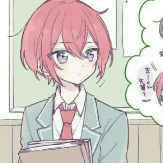 🍰-Tsukasa Suou bye Zhell, Telegram Sticker