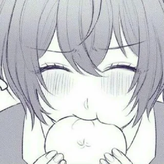 🍰-Tsukasa Suou bye Zhell, Telegram Sticker