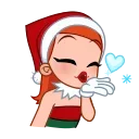😘-Sweety Santa, Telegram Sticker