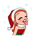 ❄️-Sweety Santa, Telegram Sticker