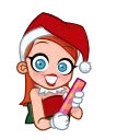 🎉-Sweety Santa, Telegram Sticker