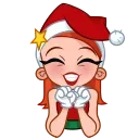 😁-Sweety Santa, Telegram Sticker