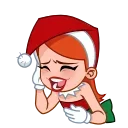 😂-Sweety Santa, Telegram Sticker