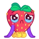 😭-Sweety Strawberry, Telegram Sticker