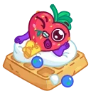 😉-Sweety Strawberry, Telegram Sticker