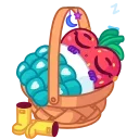 😴-Sweety Strawberry, Telegram Sticker