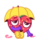 😞-Sweety Strawberry, Telegram Sticker