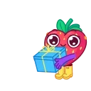 🎁-Sweety Strawberry, Telegram Sticker