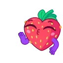 😘-Sweety Strawberry, Telegram Sticker