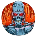😈-Terminator, Telegram Sticker