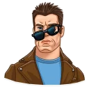 😠-Terminator, Telegram Sticker