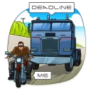 🏍-Terminator, Telegram Sticker