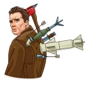 😕-Terminator, Telegram Sticker