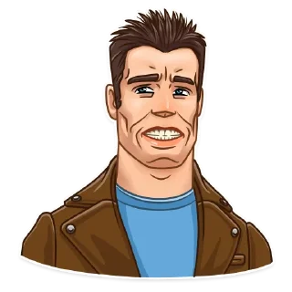 😂-Terminator, Telegram Sticker