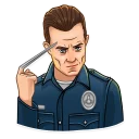 😏-Terminator, Telegram Sticker