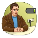 🔋-Terminator, Telegram Sticker