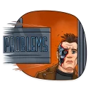 ☹️-Terminator, Telegram Sticker