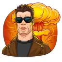 💥-Terminator, Telegram Sticker