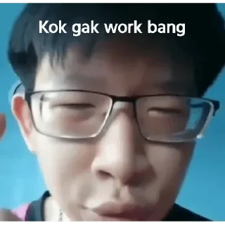 🤓-@KizennN30 Terlanjur :: @fStikBot, Telegram Sticker