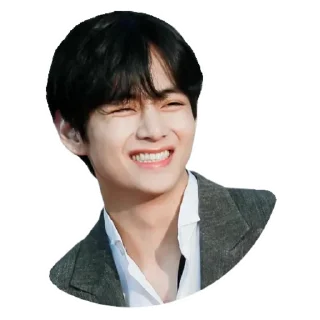 😄-Taehyung, Telegram Sticker